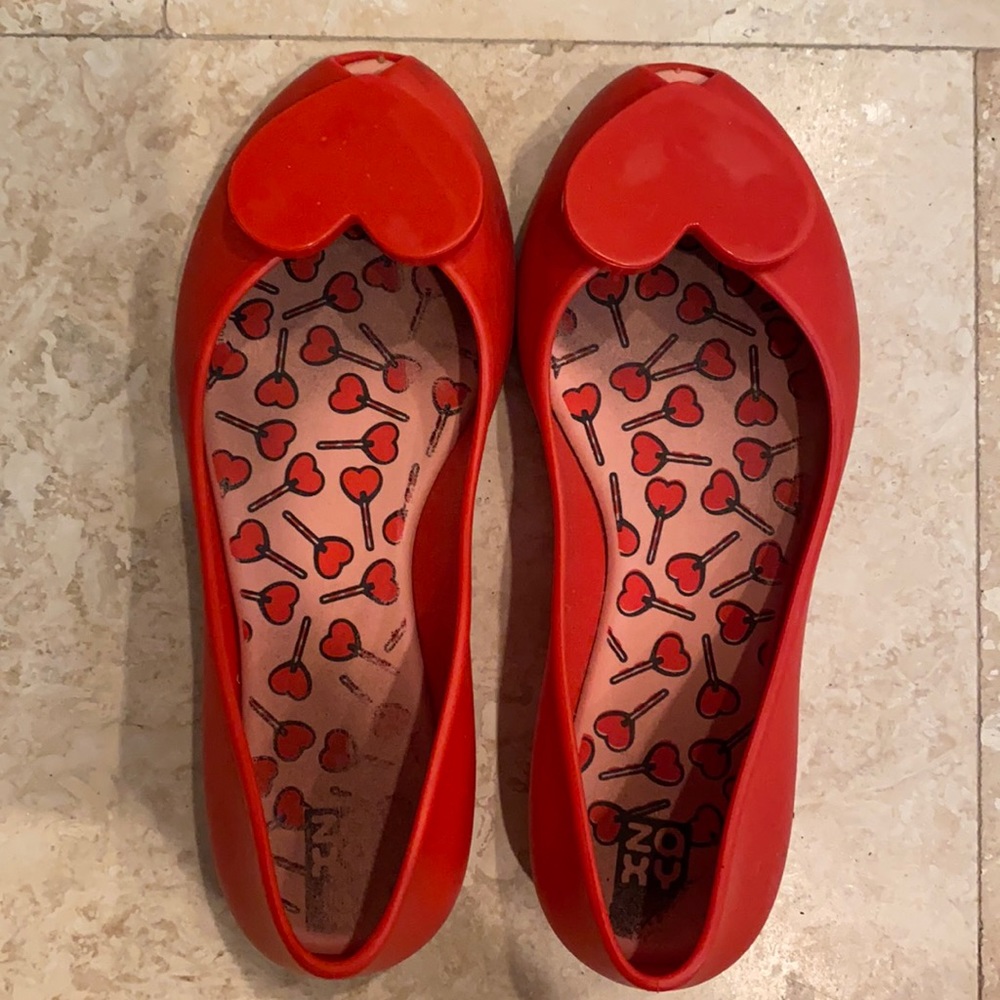 Red shoes